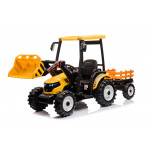 Elektrické autíčko Traktor MEGA D68 24V - žlté